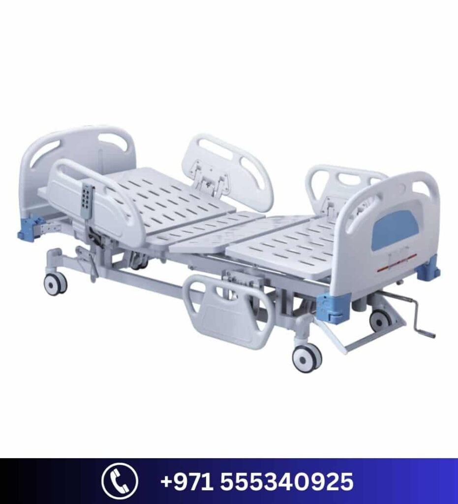 Electric & Manual Medical Bed (Three Functions) - Hospital beds available at Steps Creators Dubai, UAE