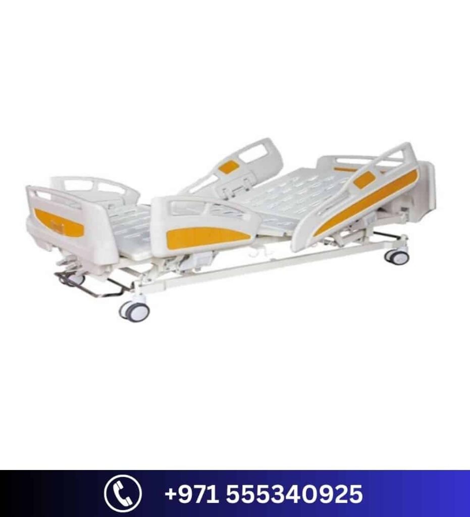 Manual Bed (Three Functions Manual) - Hospital beds available at Steps Creators Dubai, UAE