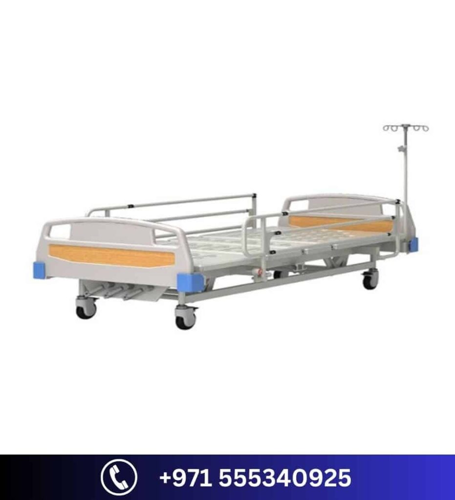 Manual Bed (Three Functions) - Hospital beds available at Steps Creators Dubai, UAE