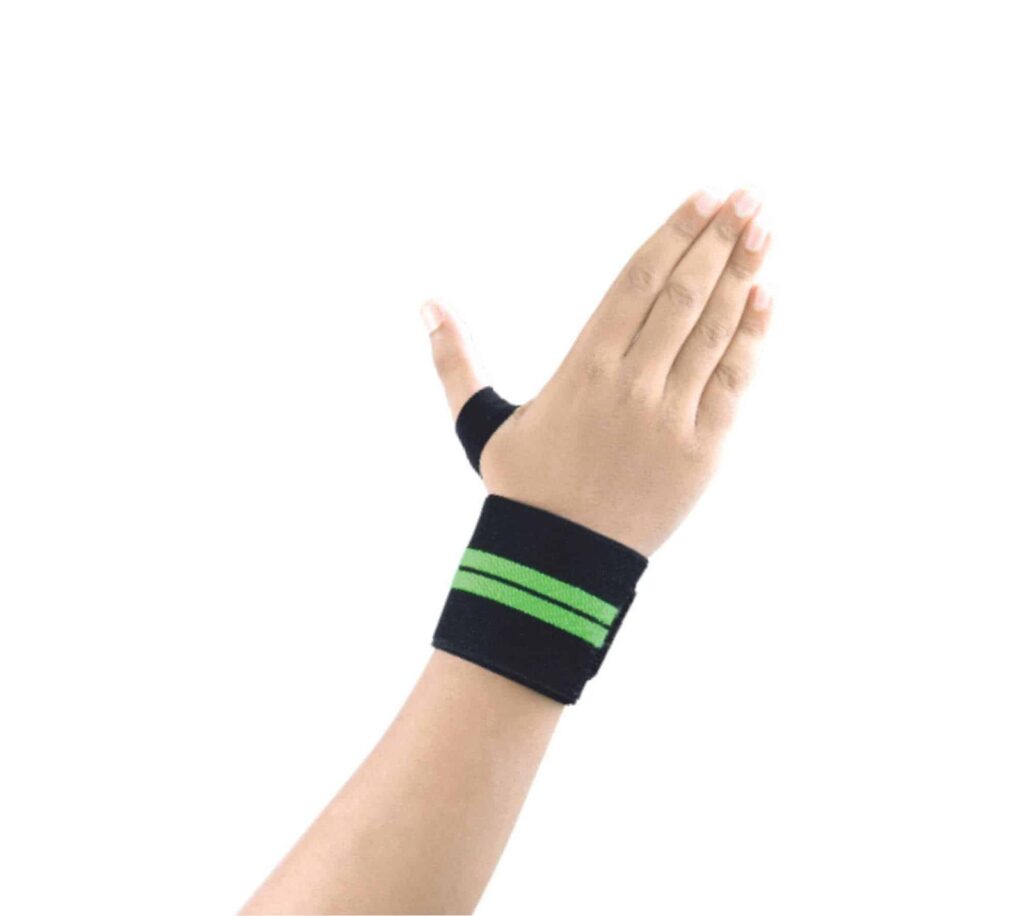 Pro Wrist Support With Thumb Loop (Pair) - Wrist Braces available at Steps Creators Dubai, UAE