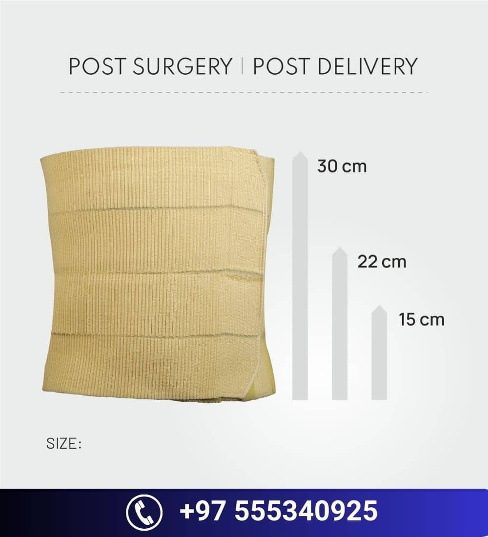 Elastic Abdominal Corset 4 Panel — Abdominal Belts in Dubai | Steps Creators UAE