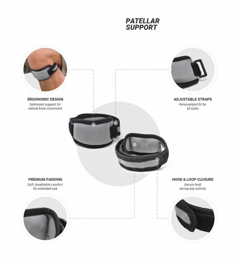 Patellar Support — Knee Supports in Dubai | Steps Creators UAE — View 2