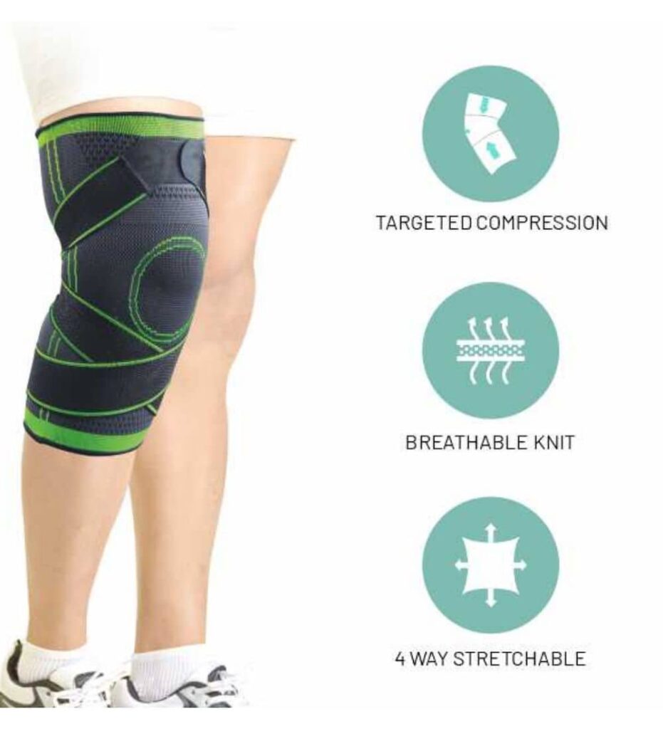 Pro Knee Support With Strap - Knee Supports available at Steps Creators Dubai, UAE