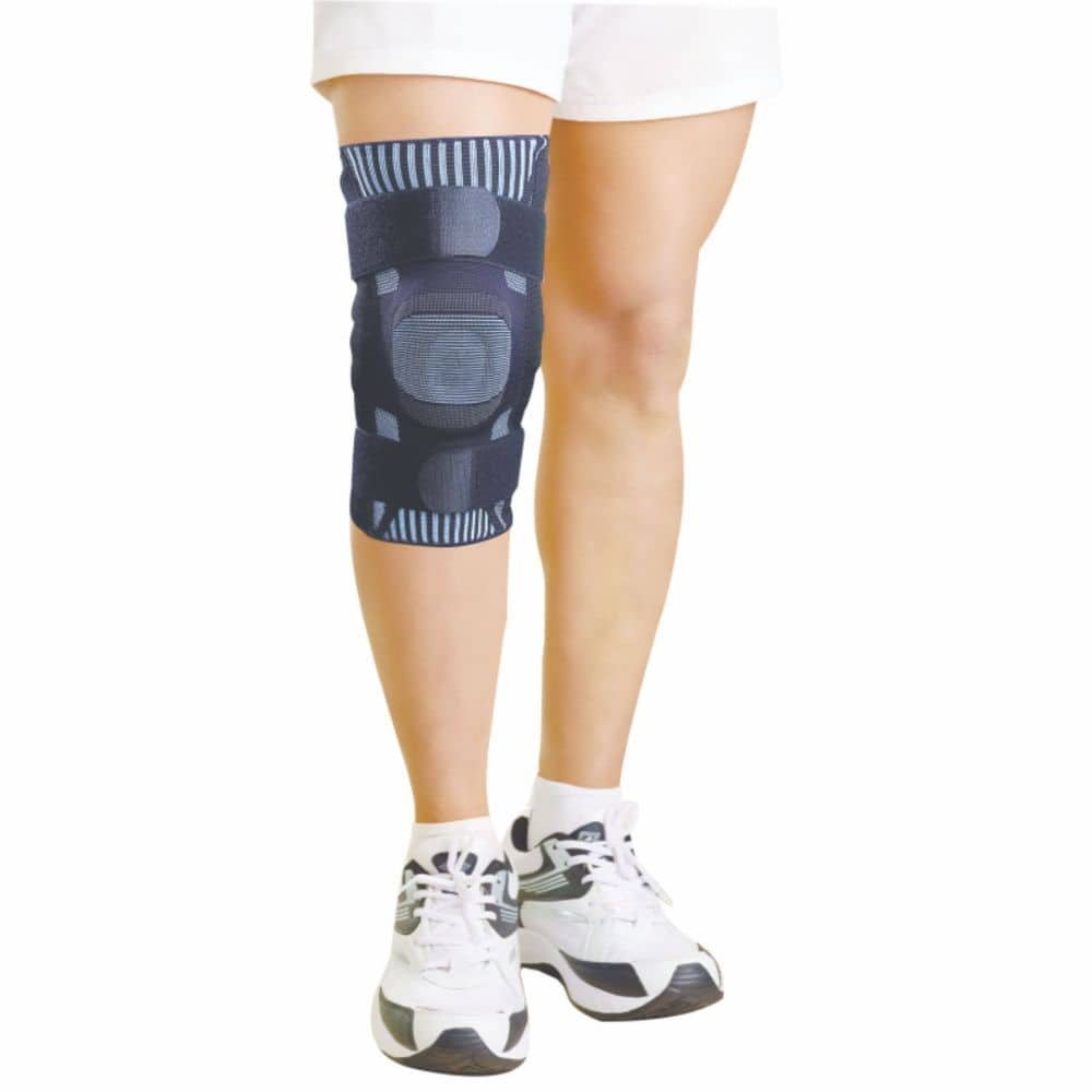 Hinged Knee Brace (With Patella Support) - Hinged Knee Braces available at Steps Creators Dubai, UAE