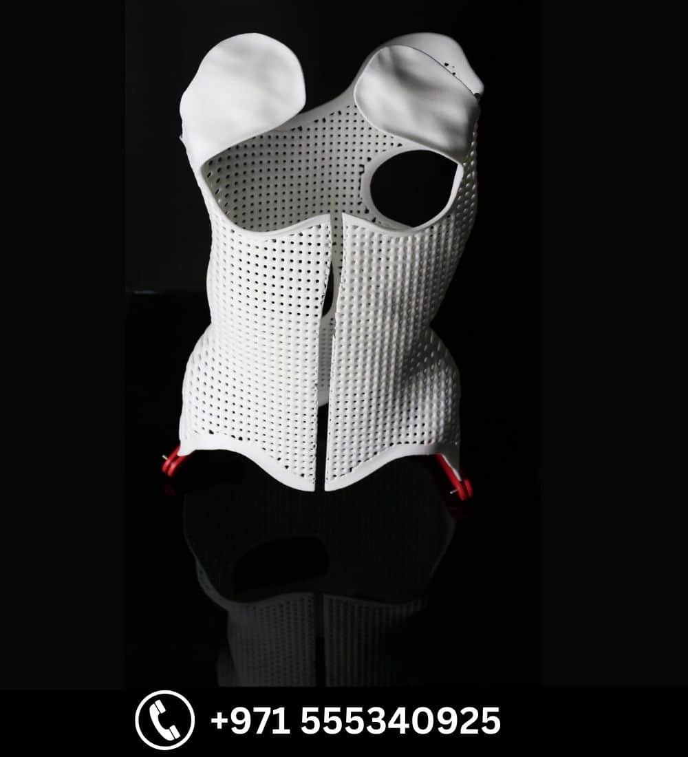 3D Printed Spinal Brace (Spinal Orthotics) - orthotic available at Steps Creators Dubai, UAE
