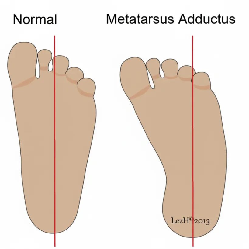Intoeing Foot 2 - Custom Made available at Steps Creators Dubai, UAE