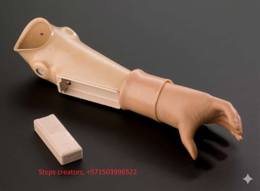 Prosthetic Hand / Myoelectric Hand - Below Elbow Prosthetic available at Steps Creators Dubai, UAE