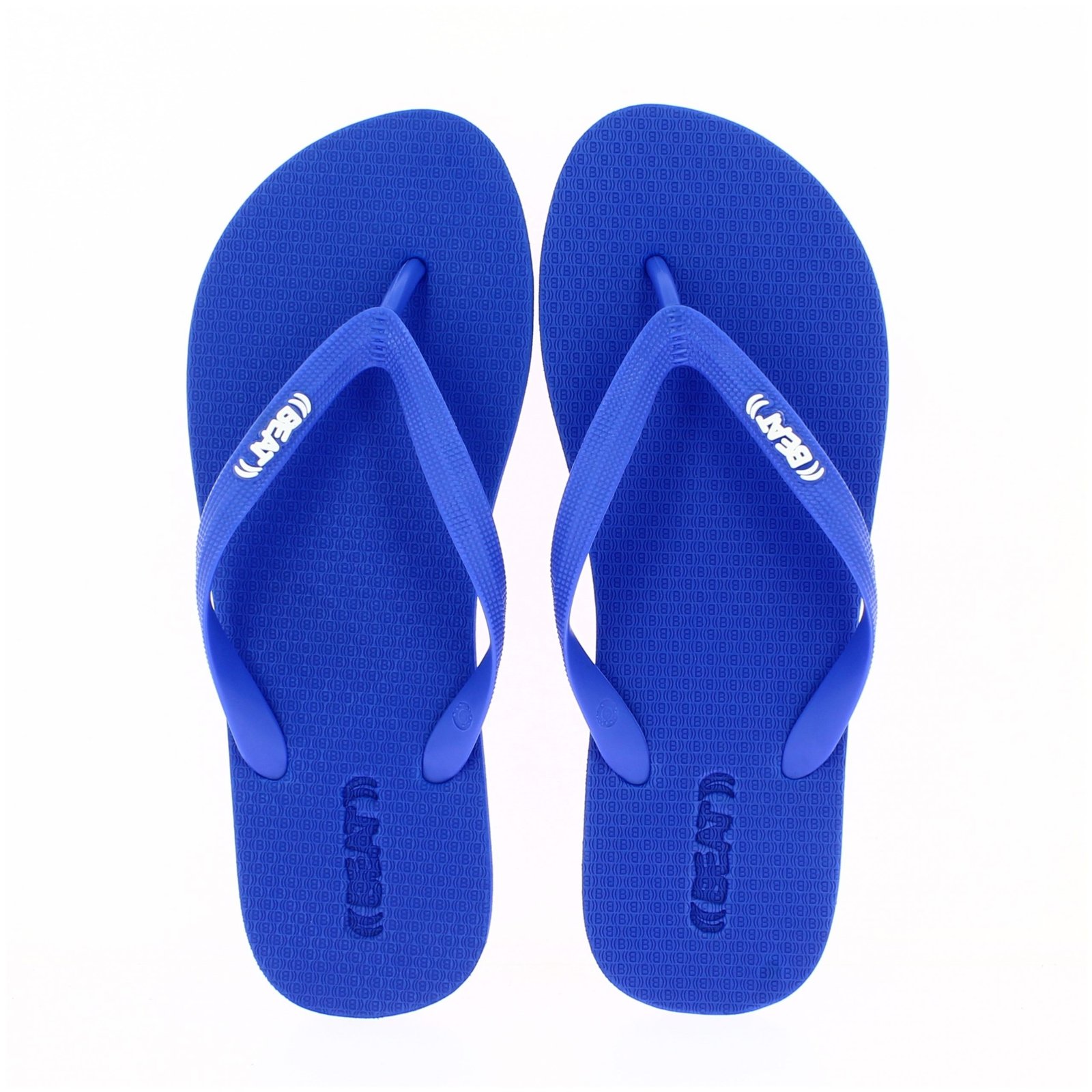 BEAT Men Casual FLATS Flip Flops Red, Black, Gray, Dark Blue, Aqua - Image 2